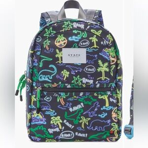 State Bag Kane kids dinosaur NWT